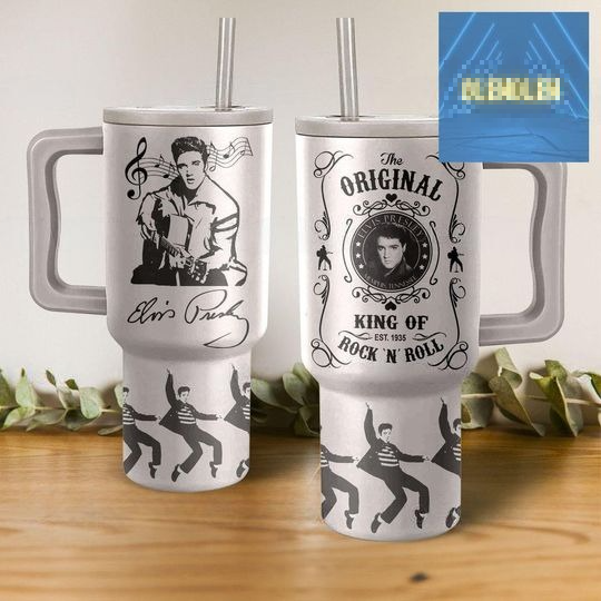 Elvis Presley 40oz Tumbler - Elvis Presley Merch