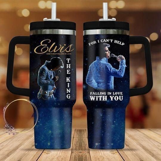 Elvis Presley 40oz Tumbler - Elvis Presley Merch