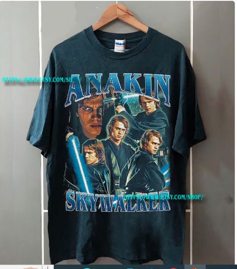Anakin Skywalker Shirt | Anakin Skywalker Vintage 90'