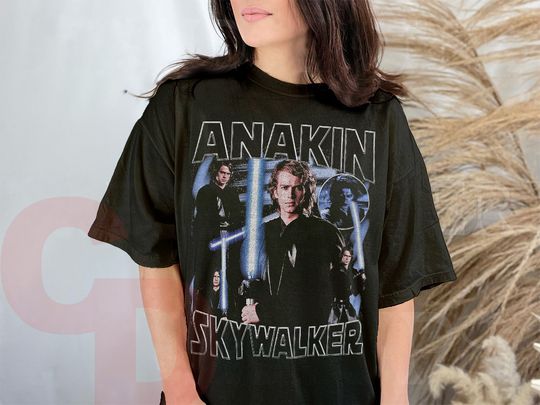 Anakin Skywalker Shirt | Anakin Skywalker Vintage 90'