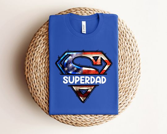 Super Dad Shirt, Father's Day Gift, Best Dad Ever, Personalized Super Dad Shirt, Superhero Father
