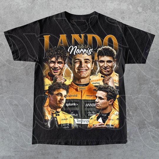 Limited Lando Norris Vintage T-Shirt