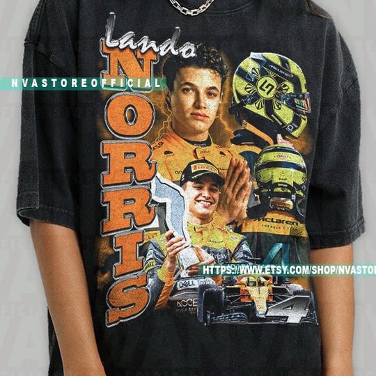 Limited Lando Norris T-shirt, Lando Norris 4 T-Shirt