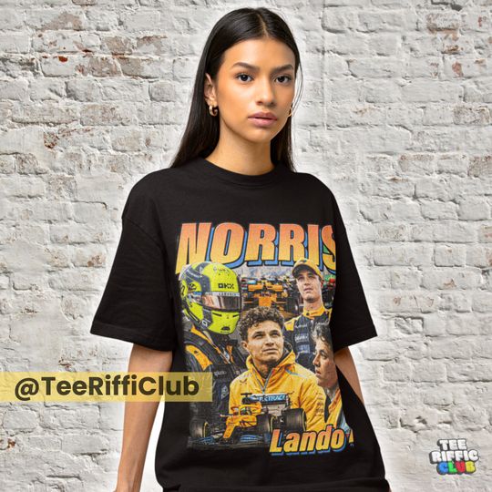 Lando Norris T-Shirt, Vintage T-Shirt, Norris Lando Gift