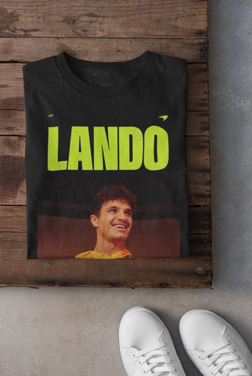 Lando Norris T-Shirt, Lando Norris Hoodie, Racing Team