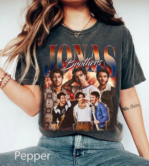 Vintage Jonas Brothers Shirt, Retro Jonas Concert shirt