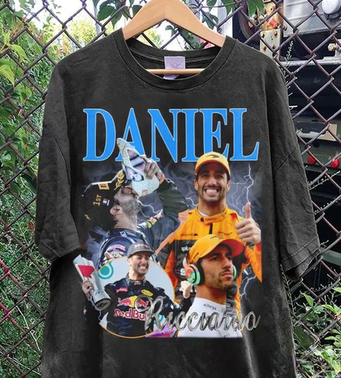 Limited Daniel Ricciardo Vintage Shirt, Gift For Fans