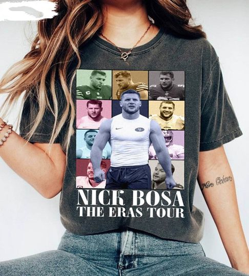 Vintage Nick Bosa Era Tour Shirt,Football shirt,Game day shirt, American Football Shirt