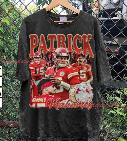 Vintage Patrick Mahomes shirt, Football Fans Gift