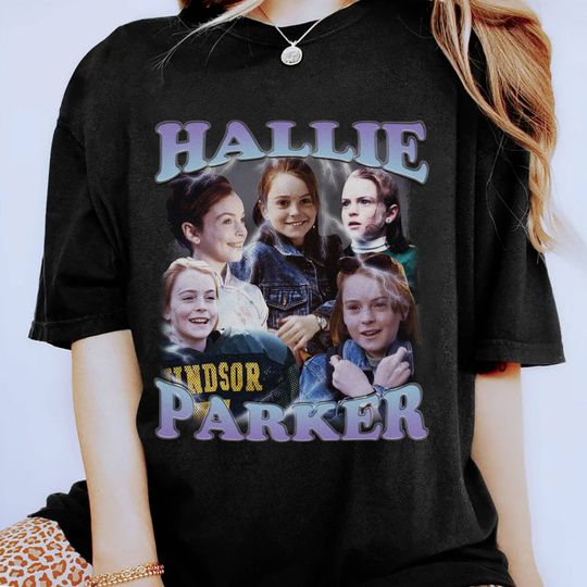 Lindsay Lohan The Parent Trap Homage Shirt