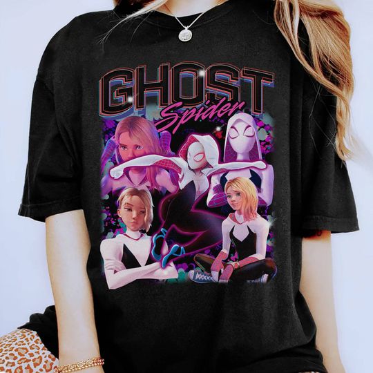 Ghost Spider Shirt | Gwen Stacy Shirt | Spider Man Across the Spider Verse Shirt