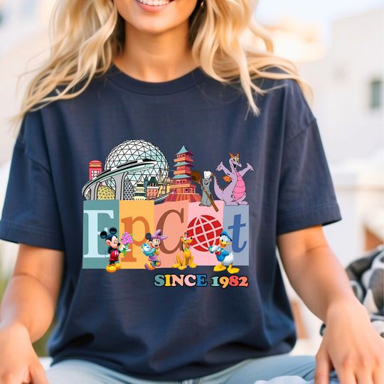 Disney Epcot World Tour Shirt, Disney Trip Shirt, Disney Characters Shirt