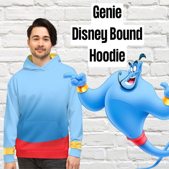 Discover Aladdin Genie Disney Bound Hoodie | Genie Sweatshirt