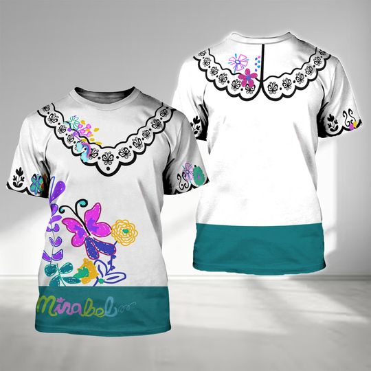 Beauty Inspired All-Over Print Costume Lightweight Women's T-Shirt