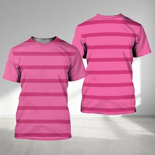 Funny Pink Pig 3D Costume Cosplay, Halloween Costume For Family Group T Shirt