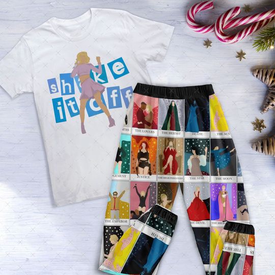 Shake It Off Pajamas Set, Family Pajamas Set