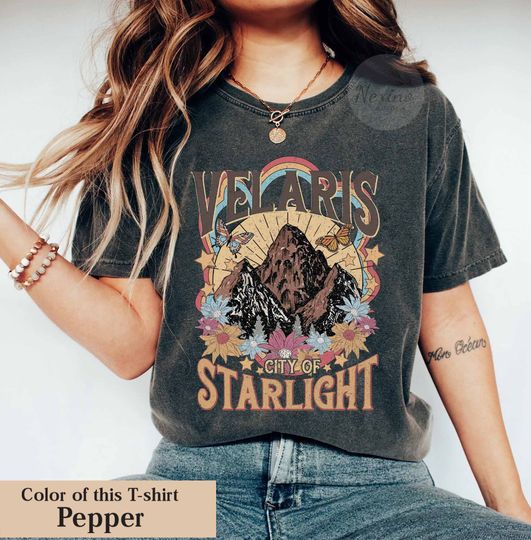 Velaris ACOTAR Shirt, Velaris City Of Starlight, The Night Court Shirt, SJM Merch Shirt