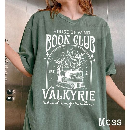 House Of Wind Book Club Comfort Colors T-shirt, SJM Merch, Bookish Merch, Acotar T-shirt