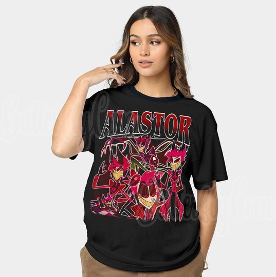 Alastor Hazbin Hotel Characters T-shirt, Alastor Hazbin