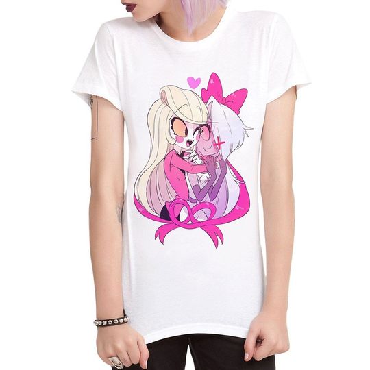 Hazbin Hotel Charlie and Vaggie T-Shirt