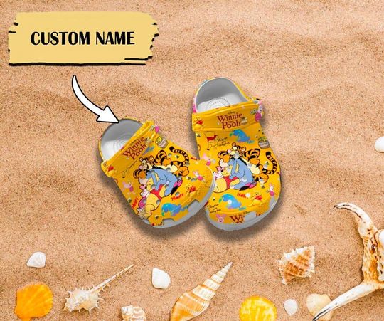 Pooh Bear And Friends Clog, Bear Movie Clogs