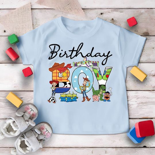Toy Story Birthday Shirt, Disneyland Birthday Boy Shirt, Toy Story Birthday Boy Shirt