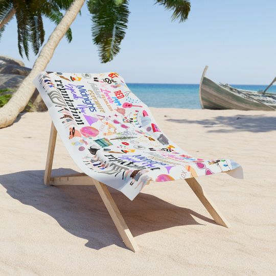 Discover TTPD Album - Taylor Albums Beach Towel - Unique taylor version Gift