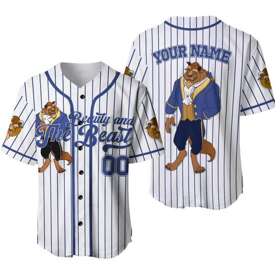 Disney Beauty and the Beast Prince Baseball Jersey