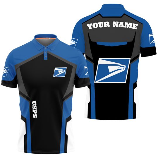 Discover Personalized Postal Service Polo Shirt