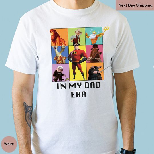 Vintage In My Disney Dad Era T-Shirt, Father's Day Shirt, Disney Dad Era Shirt