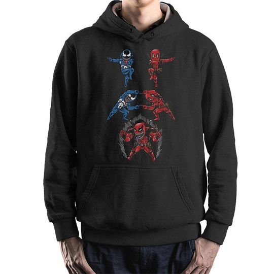 Deadpool and Venom Dance Hoodie and Sweatshirt