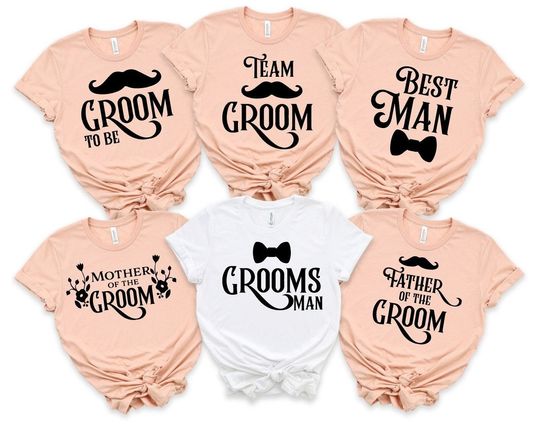 Groom Shirt, Groom Team Shirts, Bachelor Party Shirt, Groom Team, Wedding Party Shirts