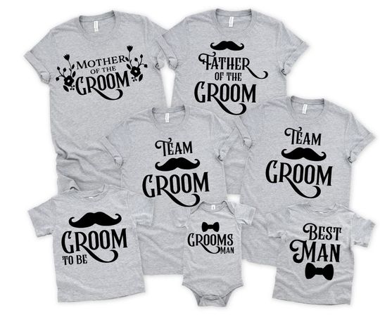Groom Shirt, Groom Team Shirts, Bachelor Party Shirt, Groom Team, Wedding Party Shirts