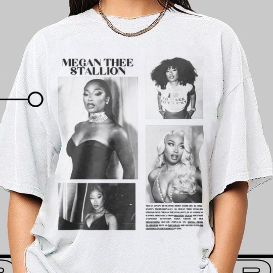 Discover Vintage Megan Thee Stallion T-Shirt, Mother's Day Gift for Women and Men