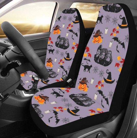 Hocus Pocus Car Seat Covers | Hocus Pocus Car Accessory | Disney Car Seat Covers