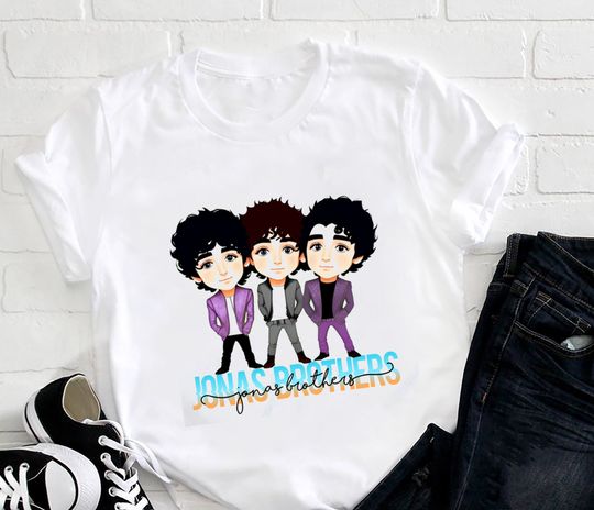 Vintage Jonas Brothers T-Shirt, Jonas Brothers Shirt Fan Gifts