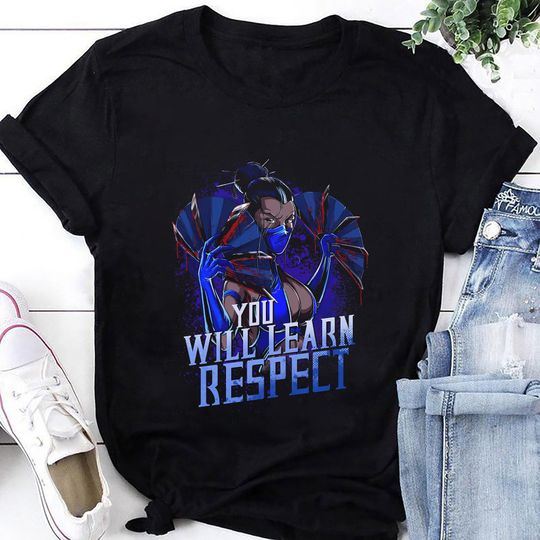 Mortal Kombat Kitana T-Shirt, Mortal Kombat Game Shirt, MK Shirt, Mortal Kombat Movie