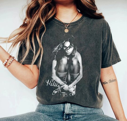 Vintage Miley Shirt, Funny Mi.ley Cyrus Shirt, Miley World Tour Shirt