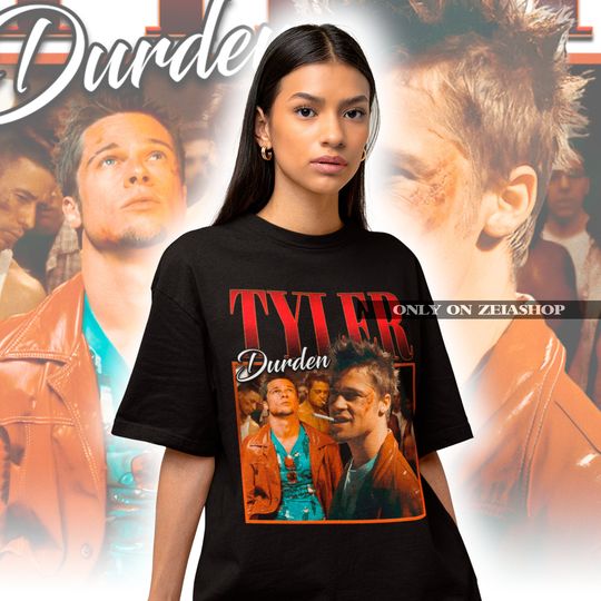 Retro Tyler Durden T-shirt - Tyler Durden Sweater - Tyler Durden Hoodie