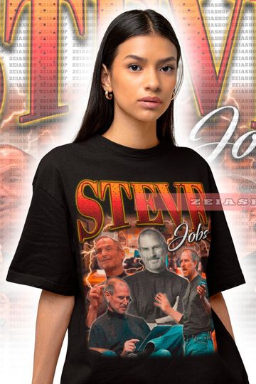 Steve Jobs Retro 90s Shirt  - Steve Jobs Fan Gift - Steve Jobs CEO Shirt - Steve Jobs Tee