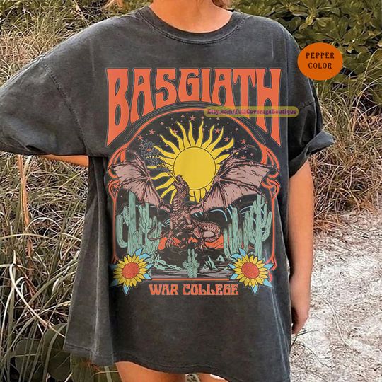 Vintage Fourth Wing Basgiath War College Shirt, Retro 90's Basgiath War College Shirt