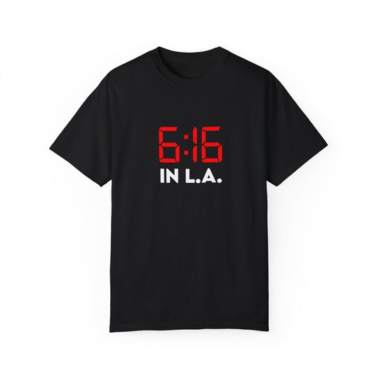 6:16 In L.A. Kendrick T-shirt, Kendrick Lamar concert tee shirt