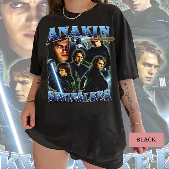 Vintage Anakin Skywalker Shirt, Anakin Skywalker Tee