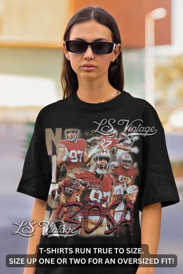 Nick Bosa Shirt, Vintage Nick Bosa Graphic Tee