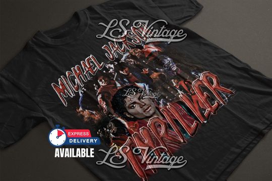 Michael Jackson Shirt Vintage Michael Jackson Graphic Tee