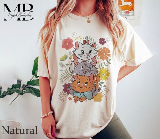 The Aristocats Toulouse Berlioz And Marie Shirt, Disney Cat Shirt, Disneyland Cat Shirt