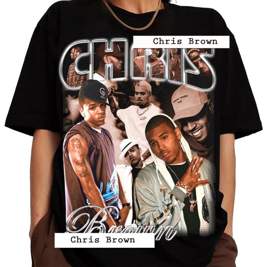 Vintage Chris Brown T-Shirt, Chris Brown Tee, Chris Brown Hip Hop Shirt