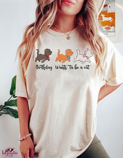 Disneyland Cat  Shirt, Disneyland Shirt, Aristocats Shirt, Marie Aristocats Shirt