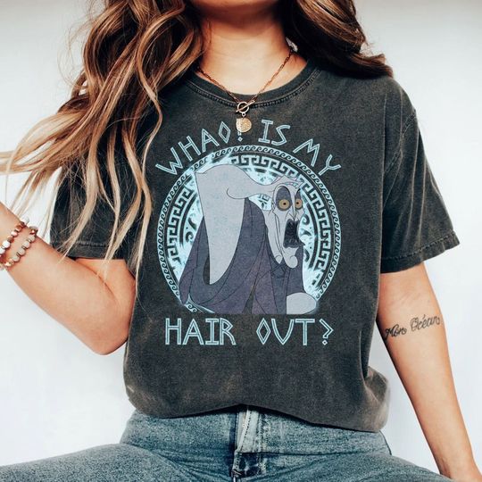 Retro Disney Hercules Hades Villains Mineral Wash T-shirt