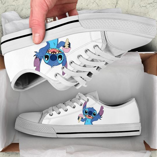 Discover Disney Stitch Women's Low Top Sneakers